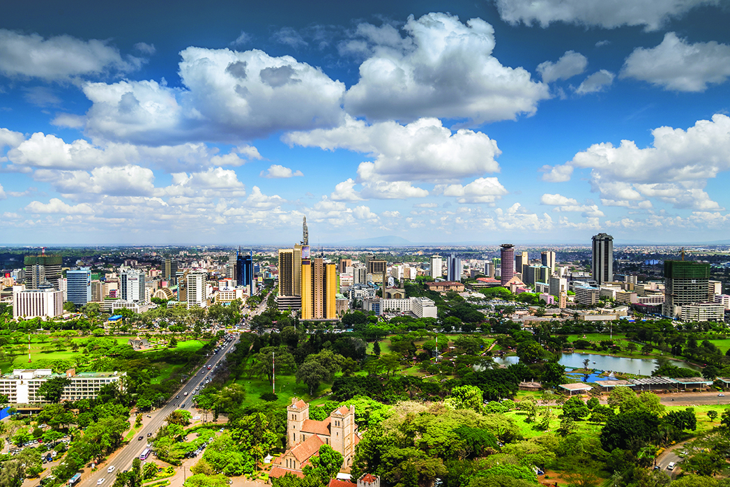 Nairobi, Kenya is a thriving metropolis