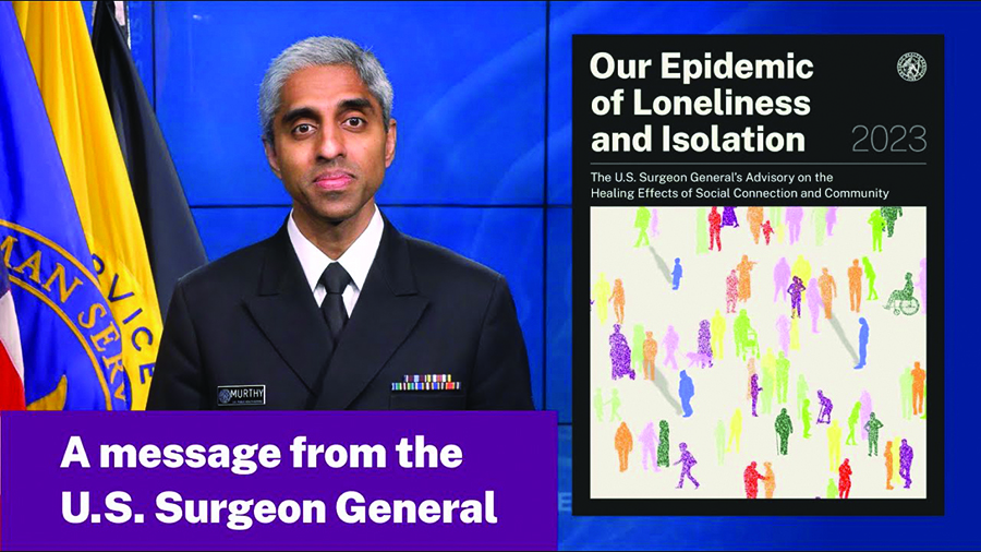 The US Surgeon General emphasizes the importance of mental health 